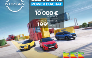 jours power achat nissan remise et loyer